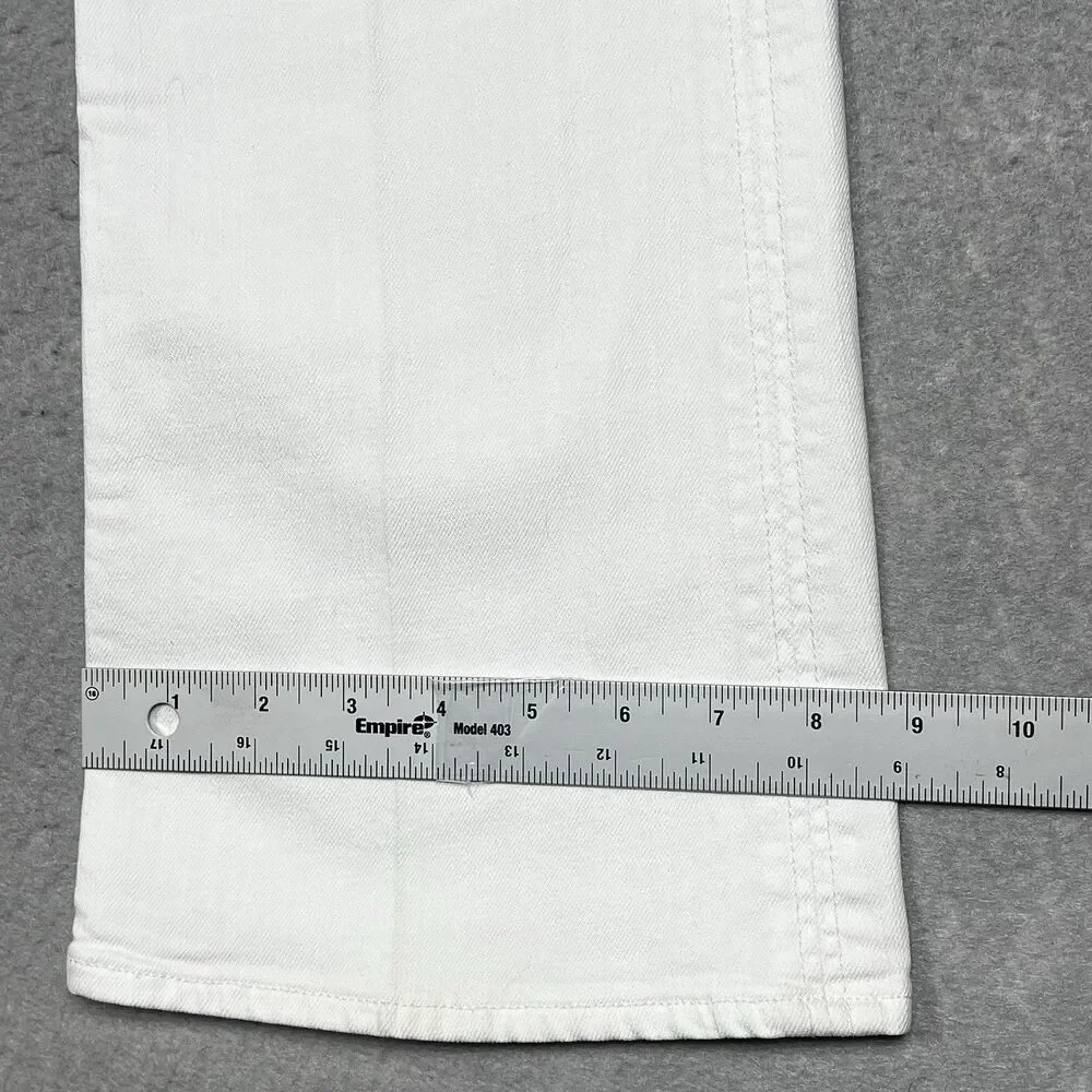Hudson Jeans White Women's Boot Cut Jeans - Picture 10 of 16
